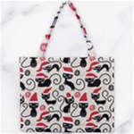 Cute Christmas Seamless Pattern Vector Mini Tote Bag