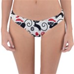 Cute Christmas Seamless Pattern Vector Reversible Hipster Bikini Bottoms