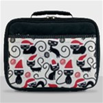 Cute Christmas Seamless Pattern Vector Lunch Bag