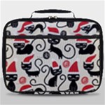 Cute Christmas Seamless Pattern Vector Full Print Lunch Bag