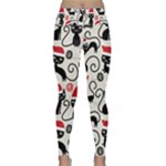 Cute Christmas Seamless Pattern Vector Lightweight Velour Classic Yoga Leggings