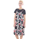 Cute Christmas Seamless Pattern Vector Camis Fishtail Dress