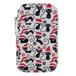 Cute Christmas Seamless Pattern Vector Waist Pouch (Small)