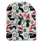 Cute Christmas Seamless Pattern Vector Drawstring Pouch (3XL)