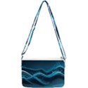 Technology Computer Background (1) Double Gusset Crossbody Bag View1