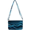 Technology Computer Background (1) Double Gusset Crossbody Bag View2