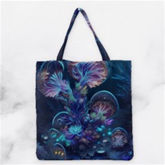 Fantasy People Mysticism Composing Fairytale Art 3 Grocery Tote Bag