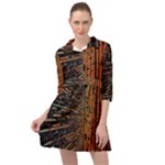 Data Abstract Abstract Background Background Mini Skater Shirt Dress