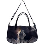Astronaut Space Walk Removable Strap Handbag