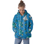 About-space-seamless-pattern Kids  Oversized Hoodie