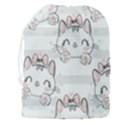Cat-with-bow-pattern Drawstring Pouch (3XL) View2