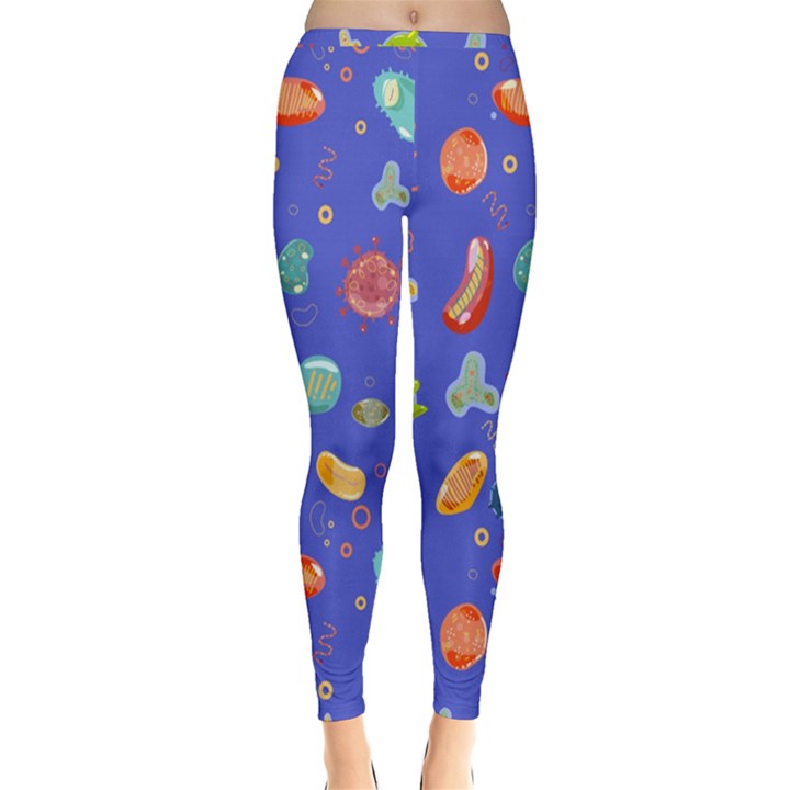 Virus-seamless-pattern Inside Out Leggings
