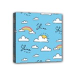 Sky-pattern Mini Canvas 4  x 4  (Stretched)