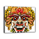 Bali Barong Mask Euclidean Vector Chiefs Face Canvas 10  x 8  (Stretched) View1