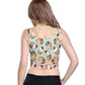 Cupcakes Cake Pie Pattern Crop Top View3