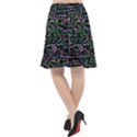 Math-linear-mathematics-education-circle-background Fishtail Chiffon Skirt View2