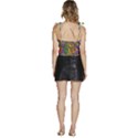 Grateful Dead Pattern Flowy Camisole Tie Up Top View4