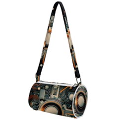 Technology Robot Internet Processor Mini Cylinder Bag