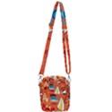 Seamless Pattern Vector Beach Holiday Theme Set Shoulder Strap Belt Bag View3