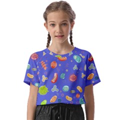 Virus-seamless-pattern Kids  Basic Tee