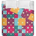 Background Pattern Texture Design Dots Wallpaper Duvet Cover Double Side (King Size) View2