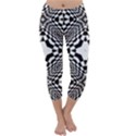Tile-repeating-pattern-texture Capri Winter Leggings  View1
