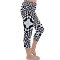 Tile-repeating-pattern-texture Capri Winter Leggings  View3