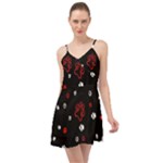 Art Pattern Traces Paw Summer Time Chiffon Dress
