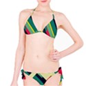 Abstract Geometric Design Pattern Classic Bikini Set View1