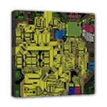Technology Circuit Board Mini Canvas 8  x 8  (Stretched)