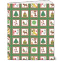 Christmas-paper-christmas-pattern 8  x 10  Hardcover Notebook View1