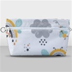 Art Pattern Design Wallpaper Background Print Handbag Organizer
