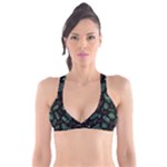 Abstract-seamless-pattern-with-tropical-leaves Plunge Bikini Top