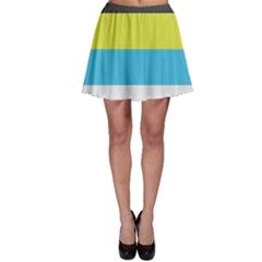 Bigender Flag Copy Skater Skirt