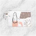 Abstract Art Design Pattern Canvas Cosmetic Bag (Small) View1