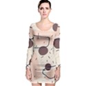Computer Network Technology Tech Digital Long Sleeve Bodycon Dress View1