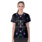 Fractal Fractal Art Texture Women s Cotton T-Shirt