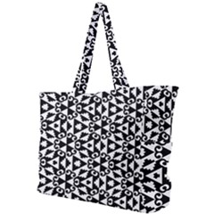 Geometric Tile Background Simple Shoulder Bag