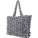 Geometric Tile Background Simple Shoulder Bag View1
