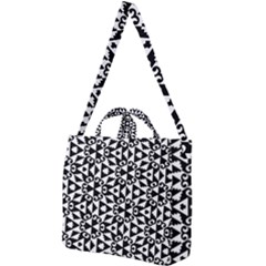 Geometric Tile Background Square Shoulder Tote Bag