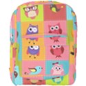 Owls Pattern Abstract Art Desenho Vector Cartoon Full Print Backpack View1