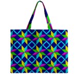 Pattern Star Abstract Background Zipper Mini Tote Bag