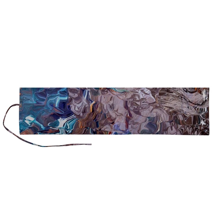 Abstract blend V Roll Up Canvas Pencil Holder (L)
