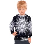 Sun Moon Star Universe Space Kids  Hooded Pullover