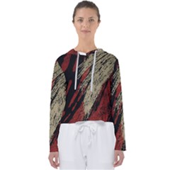 Fabric, Texture, Colorful, Spots Women s Slouchy Sweat