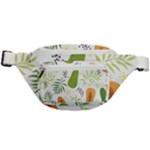 Seamless Tropical Pattern With Papaya Fanny Pack