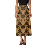 Abstract Design Background Pattern Classic Midi Chiffon Skirt
