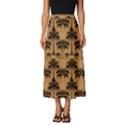 Abstract Design Background Pattern Classic Midi Chiffon Skirt View1