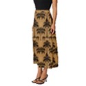 Abstract Design Background Pattern Classic Midi Chiffon Skirt View2
