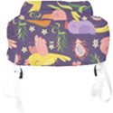 Exotic Seamless Pattern With Parrots Fruits Full Print Backpack View4